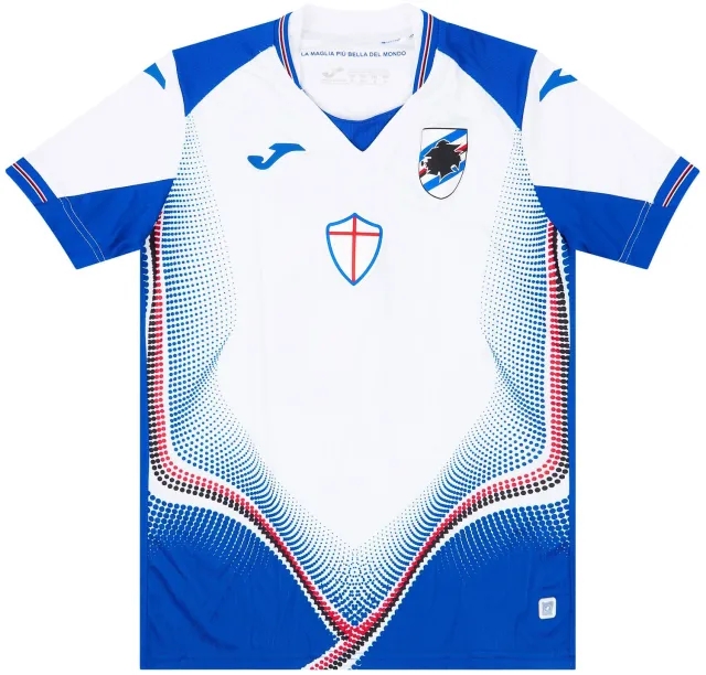 2019-20 Sampdoria Away Shirt #15 - 8/10 - (S)
