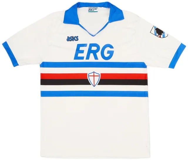 Asics 1990-92 Sampdoria Away Shirt - 8/10 - (XL)