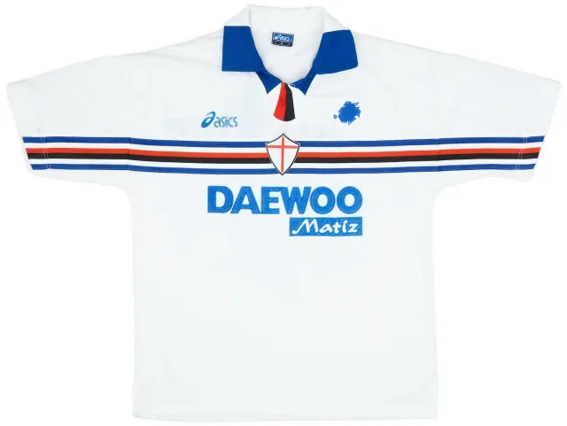 Asics 1998-99 Sampdoria Away Shirt - 8/10 - (S)