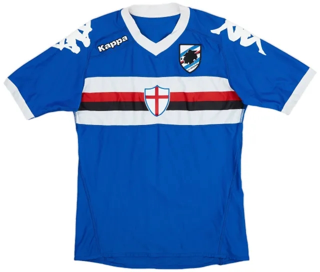 Kappa 2010-11 Sampdoria Home Shirt - 7/10 - (S)