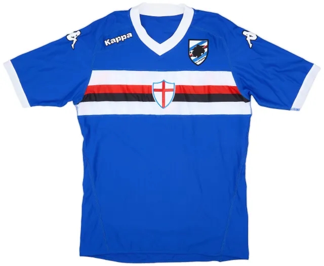 Kappa 2010-11 Sampdoria Home Shirt - 6/10 - (XL)
