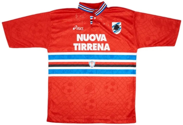 Asics 1995-96 Sampdoria Third Shirt - 7/10 - (XL)