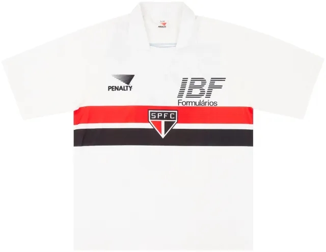 1990 Sao Paulo Home Shirt #10 - 8/10 - (L)