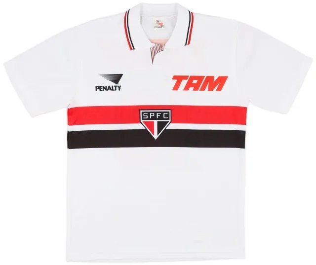 1991 Sao Paulo Home Shirt #10 - 8/10 - (M)