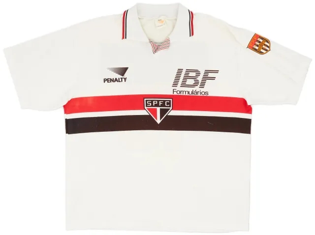 1992 Sao Paulo Home Shirt #10 - 9/10 - (XL)