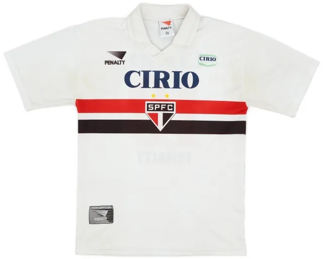 1999 Sao Paulo Home Shirt #10 - 7/10 - (XXL)