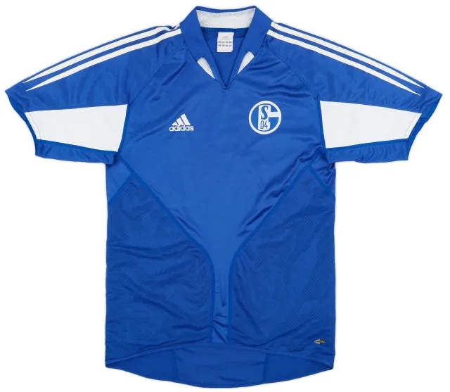 adidas 2004-05 Schalke Home Shirt - 8/10 - (S)