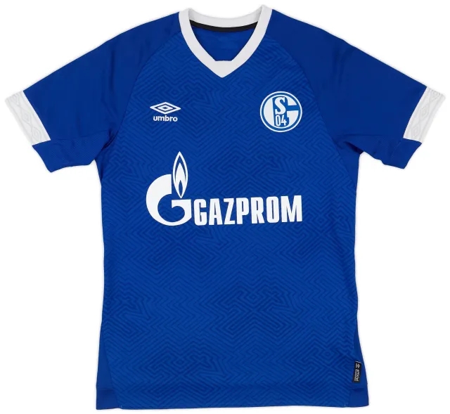 Umbro 2018-19 Schalke Home Shirt - 6/10 - (S)