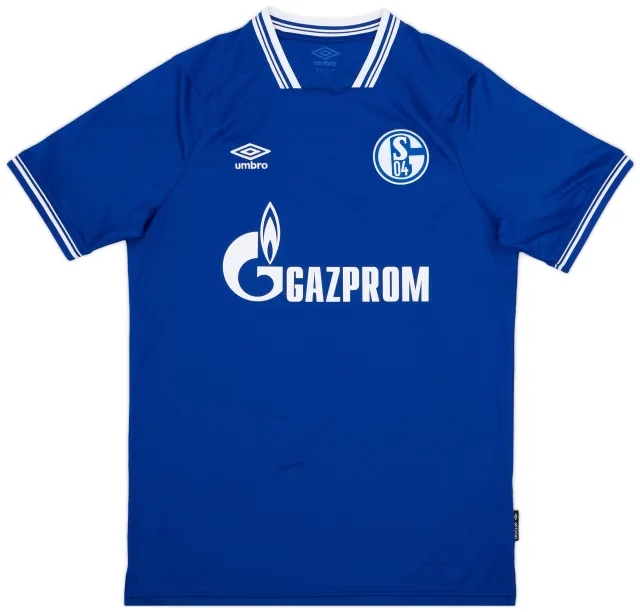 Umbro 2020-21 Schalke Home Shirt - 9/10 - (L)