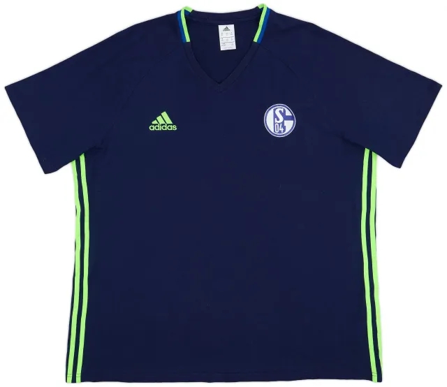2016-17 Schalke adidas Training Tee - 9/10 - (XXL)