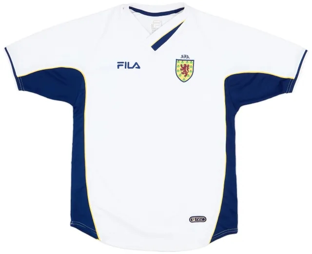 Fila 2000-02 Scotland Away Shirt - 8/10 - (S)