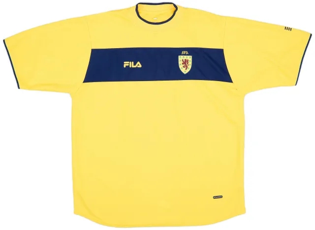 Fila 2002-03 Scotland Away Shirt - 7/10 - (XL)