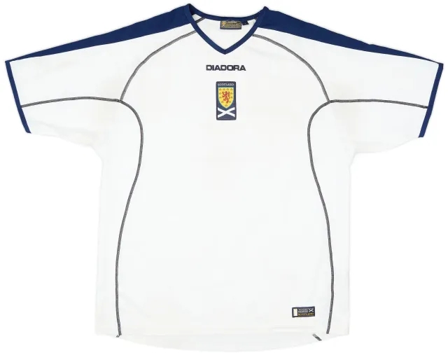 Diadora 2003-05 Scotland Away Shirt - 6/10 - (L)