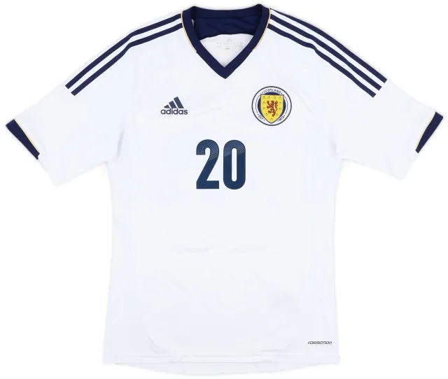adidas 2012-14 Scotland Authentic Away Shirt #20 - 9/10 - (M)