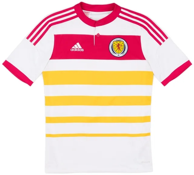 adidas 2014-15 Scotland Away Shirt - 7/10 - (XL.Boys)