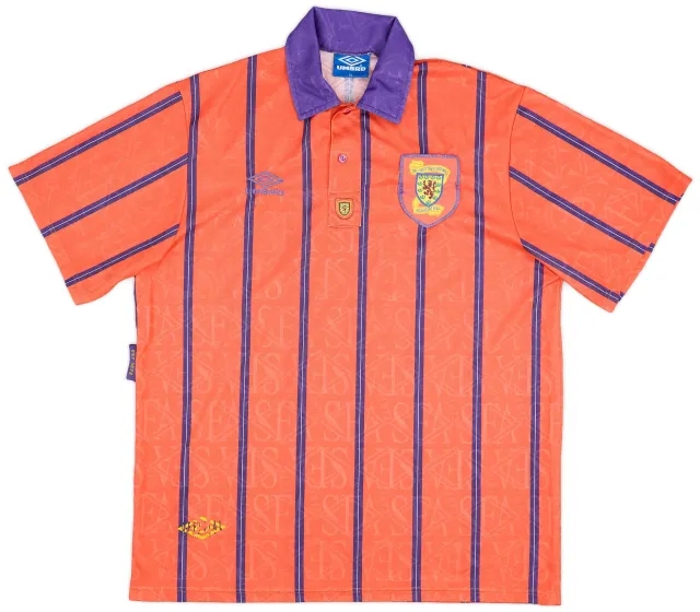 Umbro 1993-95 Scotland Away Shirt - 7/10 - (XL)