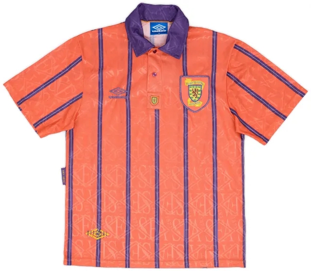 Umbro 1993-95 Scotland Away Shirt - 8/10 - (XL)
