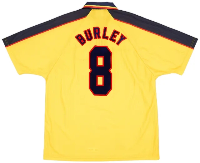 Umbro 1996-99 Scotland Away Shirt Burley #8 - 8/10 - (XL)