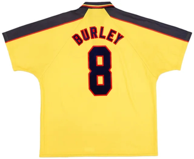 Umbro 1996-99 Scotland Away Shirt Burley #8 - 9/10 - (XXL)