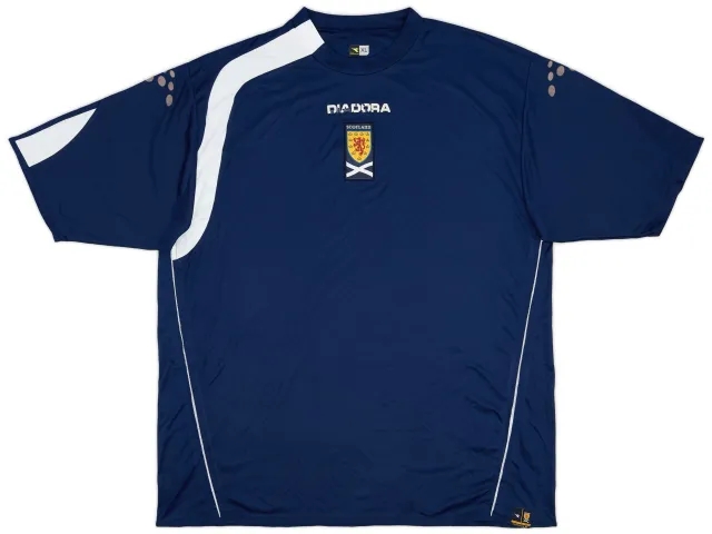 Diadora 2005-06 Scotland Home Shirt - 5/10 - (XL)