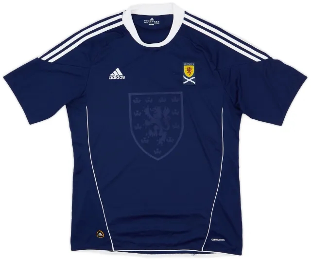 adidas 2010-11 Scotland Home Shirt - 7/10 - (XL)