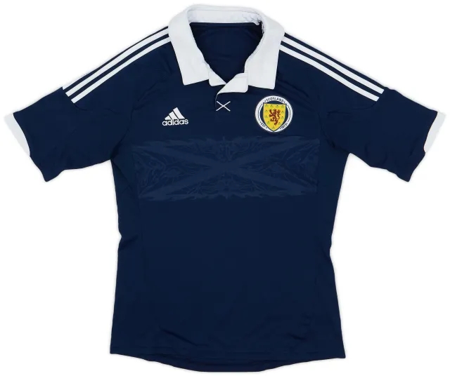 adidas 2011-13 Scotland Home Shirt - 8/10 - (S)