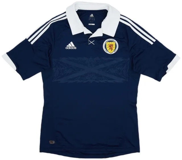 adidas 2011-13 Scotland Home Shirt - 8/10 - (S)
