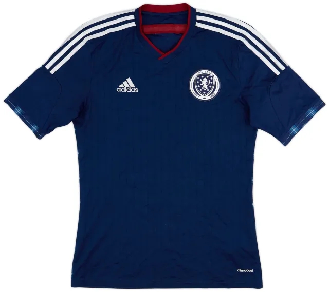 adidas 2014-15 Scotland Home Shirt - 9/10 - (S)
