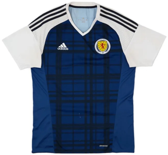 adidas 2015-17 Scotland Home Shirt - 5/10 - (M)
