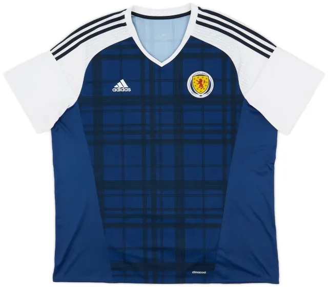 adidas 2015-17 Scotland Home Shirt - 7/10 - (XXL)