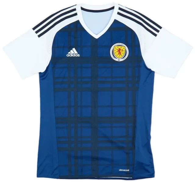 adidas 2015-17 Scotland Home Shirt - 10/10 - (S)