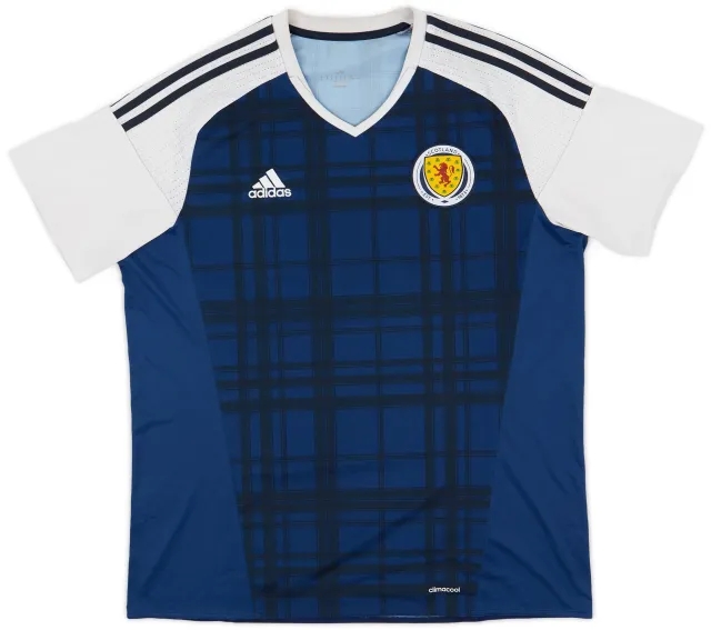 adidas 2015-17 Scotland Home Shirt - 5/10 - (XL)