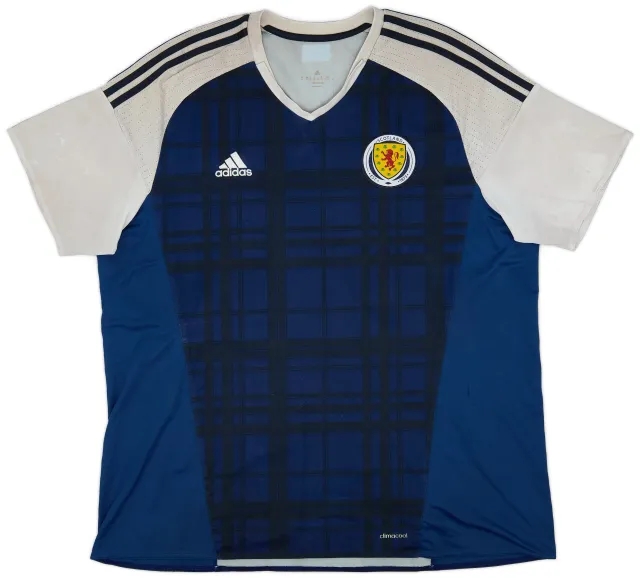 adidas 2015-17 Scotland Home Shirt - 6/10 - (XXL)