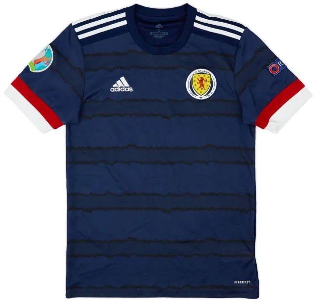 adidas 2020-22 Scotland Home Shirt - 7/10 - (S)
