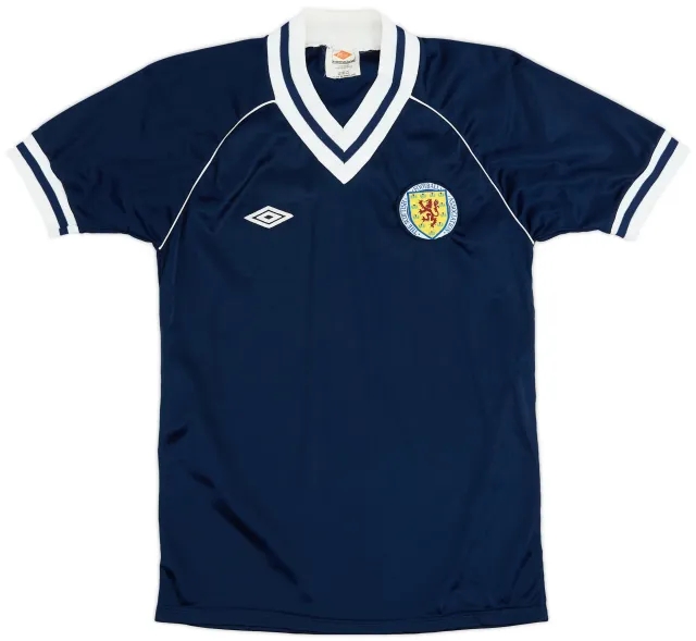 Umbro 1982-83 Scotland Home Shirt - 9/10 - (S)
