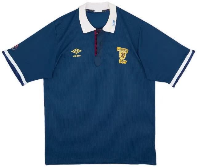 Umbro 1988-91 Scotland Home Shirt - 6/10 - (L)
