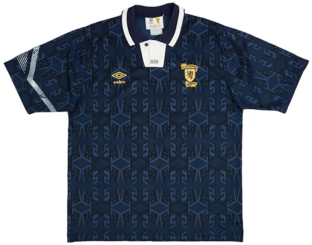 Umbro 1991-94 Scotland Home Shirt - 8/10 - (XL)
