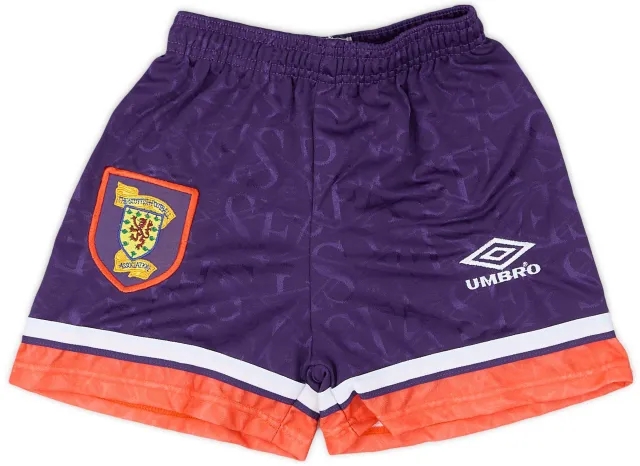 Umbro 1993-95 Scotland Away Shorts - 9/10 - (S.Boys)