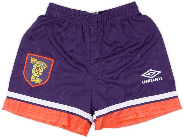 Umbro 1993-95 Scotland Away Shorts - 9/10 - (L.Boys)