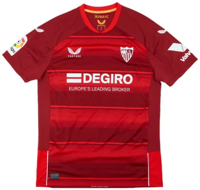 Castore 2022-23 Sevilla Match Issue Away Shirt #12 (Rafa Mir)