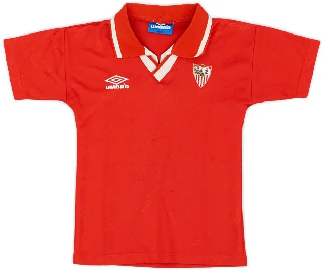 Umbro 1996-98 Sevilla Away Shirt - 7/10 - (S.Boys)