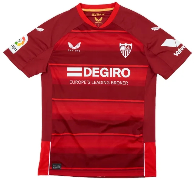 Castore 2022-23 Sevilla Match Issue Away Shirt #26 (Pablo Perez)