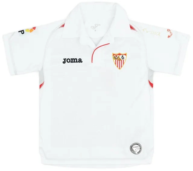 Joma 2009-10 Sevilla Home Shirt - 6/10 - (XS.Boys)