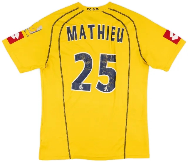 Lotto 2004-05 Sochaux Home Shirt Mathieu #25 - 4/10 - (XL)