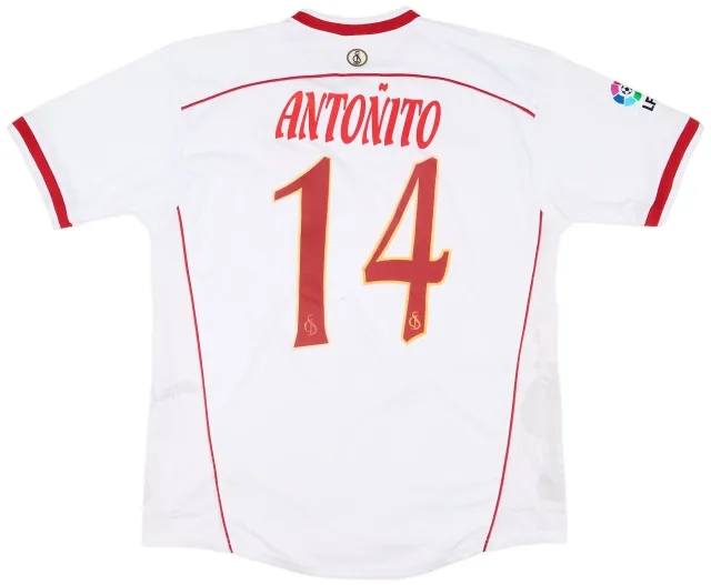 Joma 2003-04 Sevilla Home Shirt Antonito #24 - 8/10 - (XXL)