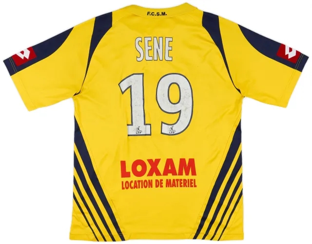 Lotto 2007-08 Sochaux Home Shirt Sene #19 - 5/10 - (XL)