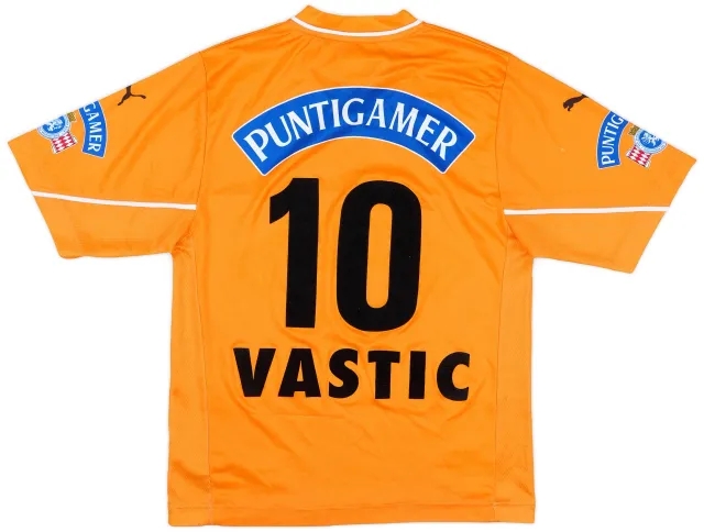 Puma 2001-02 Sturm Graz Away Shirt Vastic #10 - 8/10 - (S)
