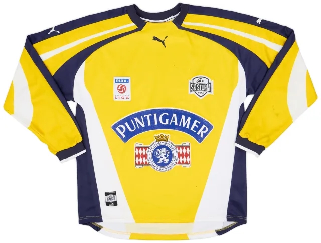 Puma 2000-01 Sturm Graz GK Shirt - 8/10 - (L)