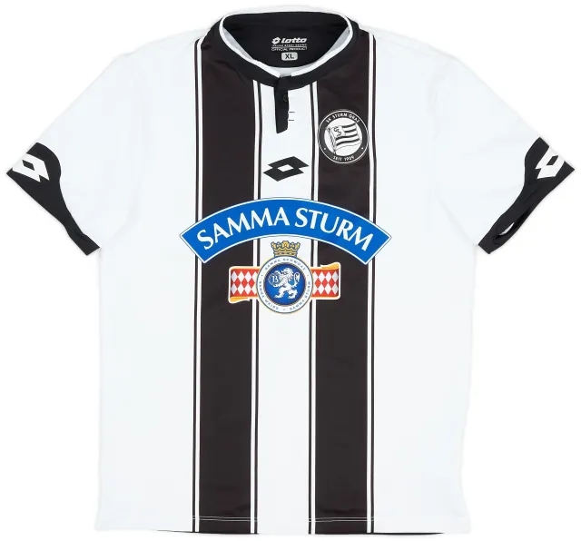 Lotto 2017-18 Sturm Graz Home Shirt - 9/10 - (Women's XL)