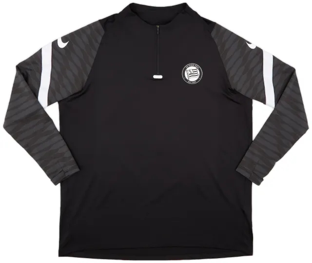 2021-22 Sturm Graz Nike 1/4 Zip Drill Top - 8/10 - (XXL)